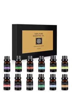 Buy 100% Pure 12-Pack Aromatherapy Therapeutic Grade Essential Oils Gift Set in UAE