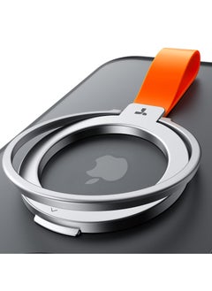 Buy Omniring (X003UZCTUR) Magnetic Phone Grip Holder MagSafe Ring For All Phones Silver in UAE