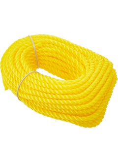 اشتري Alsaqer Plastic Rope 35 Yards Length x 5mm Diameter | High-Strength Nylon Rope for Docks, Marine Mooring Lines, Camping, Climbing, Rescue and Multipurpose, Mix Colours Yellow, Blue, Red, Orange and Green في الامارات