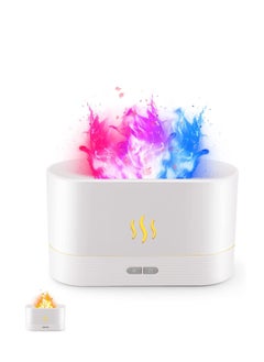 Buy Noiseless Flame Air Aroma Diffuser Humidifier 7 Flame colors in Egypt