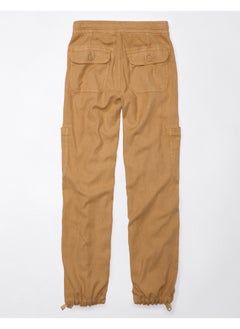 Buy AE Dreamy Drape Linen-Blend Baggy Wide-Leg Cargo Pant in Egypt