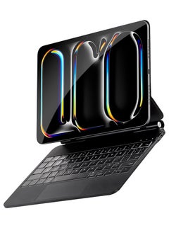 Buy Magic Keyboard Case for iPad 10.9" (2019, 2020, 2021) with Backlit Keys, Trackpad, and Adjustable Viewing Angles. in UAE