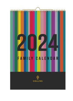 اشتري Collins Edge Rainbow - 2024 Family Wall Calendar (EDFC135-24) في الامارات