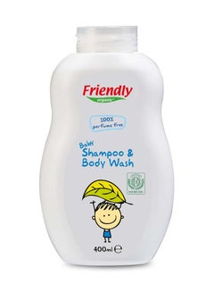 Buy Baby Shampoo And Body Wash (Perfume Free) 400ml in UAE