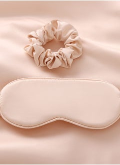 Buy Slumber Satin Sleeping Pillow Cover Set 4 Pcs Slumber Rose in Saudi Arabia