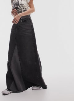 Buy High Waist Denim Skirt in Saudi Arabia