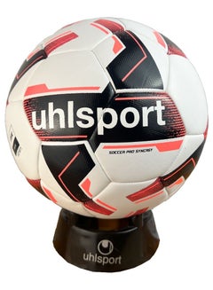 Buy uhlsport Football Ball, SOCCER PRO SYNERGY FOOTBALL Collection, Match and training ball with synergy G1-technology, 32 panel construction, High-Air Retention, FIFA QUALITY, Size 4 in UAE