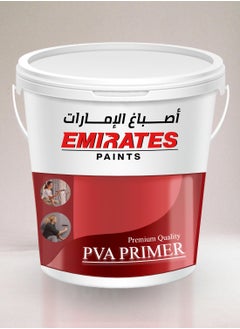 Buy Emirates PVA Primer - Premium Wall Paint Primer for Superior Adhesion, Smooth Finish, and Long-Lasting Protection - Low Odor, Eco-Friendly, Quick-Drying in UAE