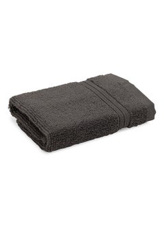 اشتري Just Home Face Towel, Charcoal - 350 GSM, 30x30 cm في الامارات