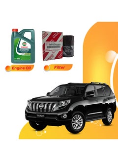 اشتري Prado 6 Liters 10W40 Castrol Magnatec Oil And Original Filter في الامارات