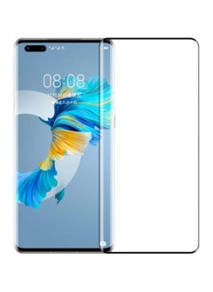 Buy 5D Curve Glass Screen Protector For Huawei Mate 40 Pro High Protection - Black in Egypt