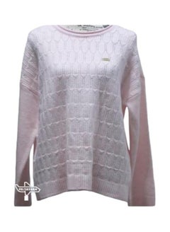Buy Women's pink Knitted Pullover us polo in Egypt
