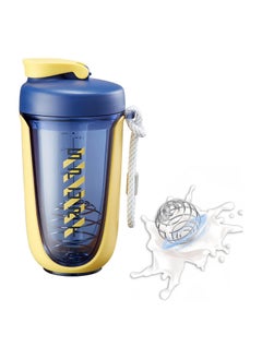 اشتري Shaker Bottle, Protein Shaker Bottle with Stainless Steel Blender Ball, Leak Proof BPA Free Protein Shake Bottle, Protein Shaker Mixer for Gym, Sport في الامارات