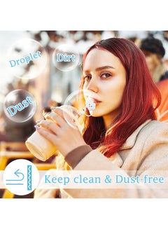 Buy 6 Pack Cloud Shape Straw Covers Cap, Cute Silicone Cloud Straw Covers, Straw Protectors, Straw Tip Covers, Drinking Straw Covers, Straw Caps for Reusable Straws, in UAE