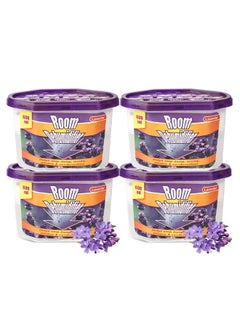 اشتري Lavender Vanilla Moisture Absorber Box,Odor Eliminator and Dehumidifier Boxes for Closet,Bedroom,Kitchen,Bathroom-4 Packs في الامارات