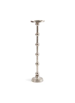 اشتري Supreme Metal Long Pillar Candle Holder 21X21X94Cm - Raw Nickel في الامارات