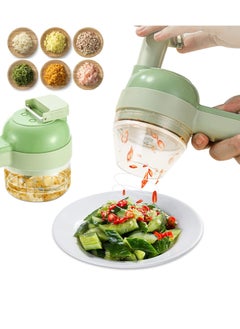 Buy 4-in-1 Portable Electric Vegetable Cutter Set in Saudi Arabia