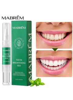 Buy Teeth Brightening Pen, Teeth Whitening Gel With Applicator, Teeth Whitener, Teeth Stain Remover, Fast Removes Years Of Stains, Effective and Painless Teeth Whitener, Painless, No Sensitivity, Mint in UAE