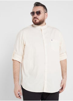 Buy Thomas Scott Plus Size Pure Cotton Slim Fit Casual Shirt in Saudi Arabia