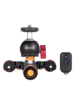 Buy L4 PRO Motorized Camera Video Dolly with Scale Indication Electric Track Slider Wireless Remote Control 3 Speed Adjustable Mini Slider Skater in UAE