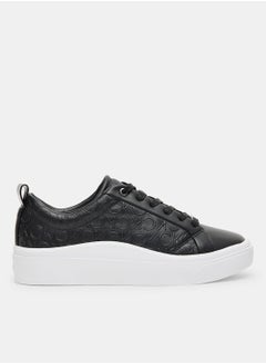 اشتري Leather Logo Sneakers في الامارات