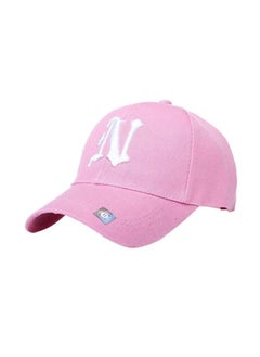 Buy Embroidery Hip Hop Snapback Hat Pink in UAE