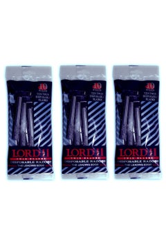 Buy Lord II Set Of 30 Shaving Razor - Blue in Egypt