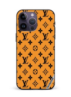 Buy Protective Case Cover For Apple iPhone 15 Pro Max Cute Louis Vuitton Design Multicolour in UAE