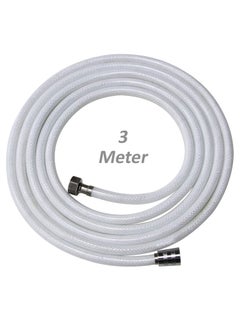 Buy Shattaf Shower Hose Pipe with Metal connector, High Pressure Anti-twist PVC Explosion-Proof Encryption Bidet Hose (3 Meter) in UAE