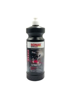 اشتري سوناكس Profiline CutMax 6/4 1000ml ، لأعلى نتائج قطع وتلميع ، يزيل علامات الصنفرة حتى P1500 Sonax 02463000 في السعودية