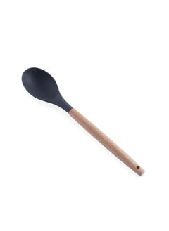 Buy Kiro Silicone Spoon 31X6Cm - Grey in UAE