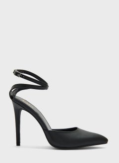 Buy Ankle Double Strap Pointed Pump in UAE