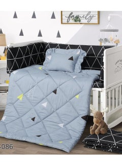 Buy 5-Piece Baby Crib Bedding Set in Saudi Arabia