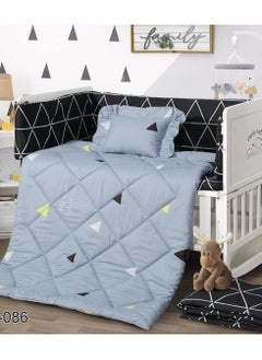 Buy 5-Piece Baby Crib Bedding Set in Saudi Arabia