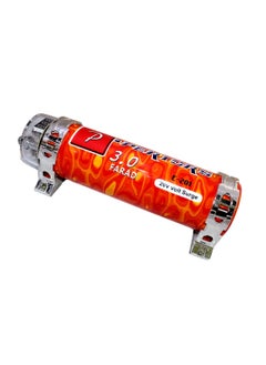 Buy WINCA 3.0 Farad Car Audio Capacitor Fit for Systems Up to 5000W, 3.0 Farad Aluminum Alloy + ABS Car Audio Electric Power Capacitor Amplifier Voltage in UAE