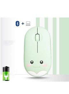 Buy Cute Bluetooth Dual Mode Silent Wireless Mouse in UAE