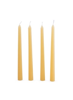 اشتري 4 -Piece Indulgence Sandalwood Taper Candle Dia2X24cm - 6 Hrs في الامارات