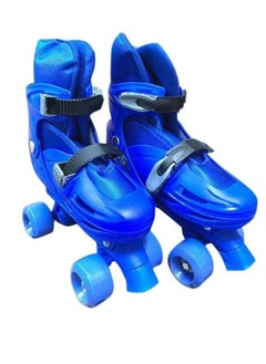 Buy Kids Unisex Four Wheel Roller Skating Shoes(38-42)sm in Saudi Arabia