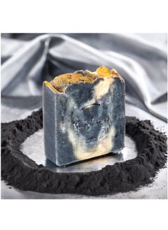 Buy Handmade Activated Charcoal Soap Bar – Natural & Organic Soap for Deep Cleansing & Detoxifying | For Men & Women in UAE