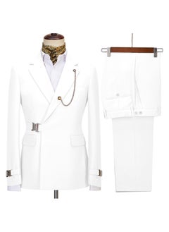 Buy New Fashionable Men's Two-Piece Suit Set in Saudi Arabia