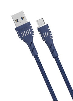 Buy 1m Nylon USB to Micro Data & Charging Cable in Saudi Arabia