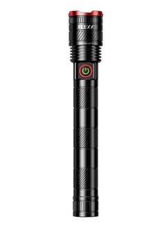 Buy FLEXY Super Light Rechargeable Flashlight: 700M Irradiation, Zoom Illumination, Aerospace Aluminum Alloy, Unbreakable PC Lens, Anodized Finish, 2-Year Warranty. Ultra Bright and Durable. in Saudi Arabia