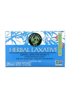 اشتري Triple Leaf Tea, Herbal Laxative, 20 Tea Bags, 1.27 oz (36 g) في الامارات