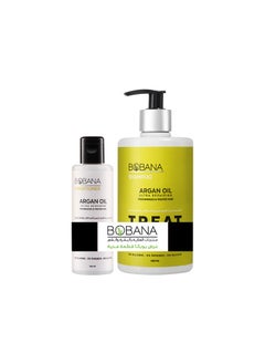 Buy Bobana Shampoo Argan Oil 400 ML + Gift Conditioner Argan Oil 100 ML in Egypt