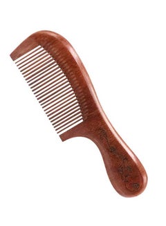 اشتري Wooden Hair Comb Scalp Massage Hair Styling Comb Hair Brush Comb في الامارات