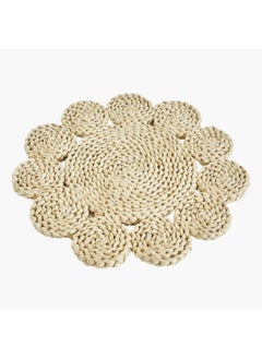 Buy Barley Husk Round Placemat 38 x 38 cm in UAE