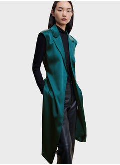 Buy Belted Longline Coat in Saudi Arabia