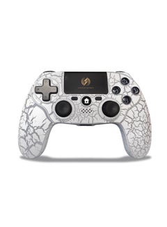 Buy Wireless Controller Compatible with PS4/PS4 Pro/PS4 Slim/PC/iOS 13.4/Android 10, Gaming Controller with Touchpad, Motion Sensor, Speaker, Headphone Jack in UAE