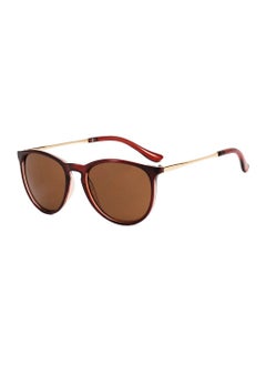 Buy Vintage Round Sunglasses for Women Men Classic Retro Designer Style Polarized Lenses Unbreakable TR90 Frame UV400 Protection Unique Design Gift Package Included in UAE