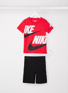 Buy Baby Boys Logo T-Shirt & Shorts Set in UAE